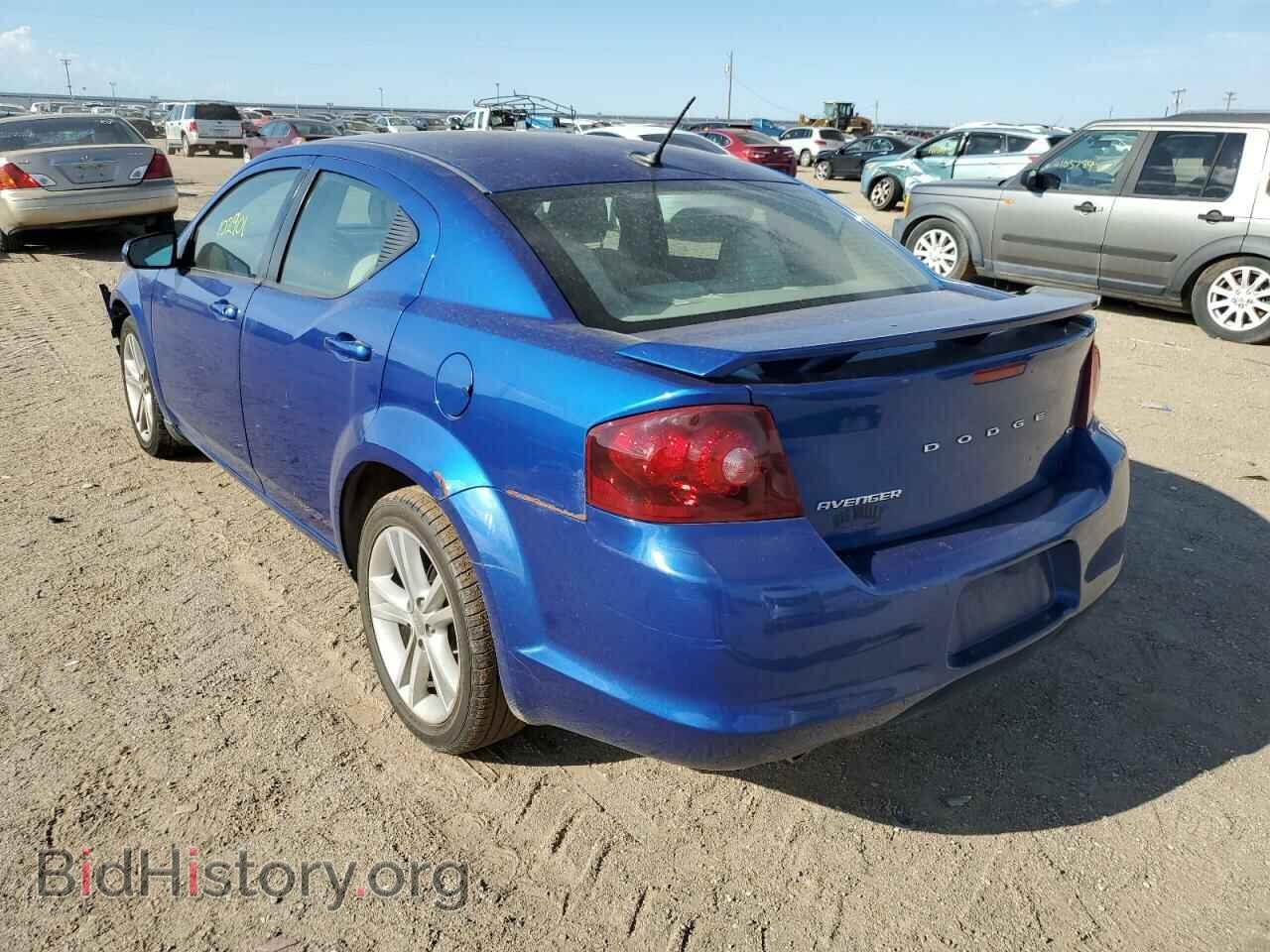 2014 DODGE AVENGER - VIN: 1C3CDZCG2EN177582 - Фото 3