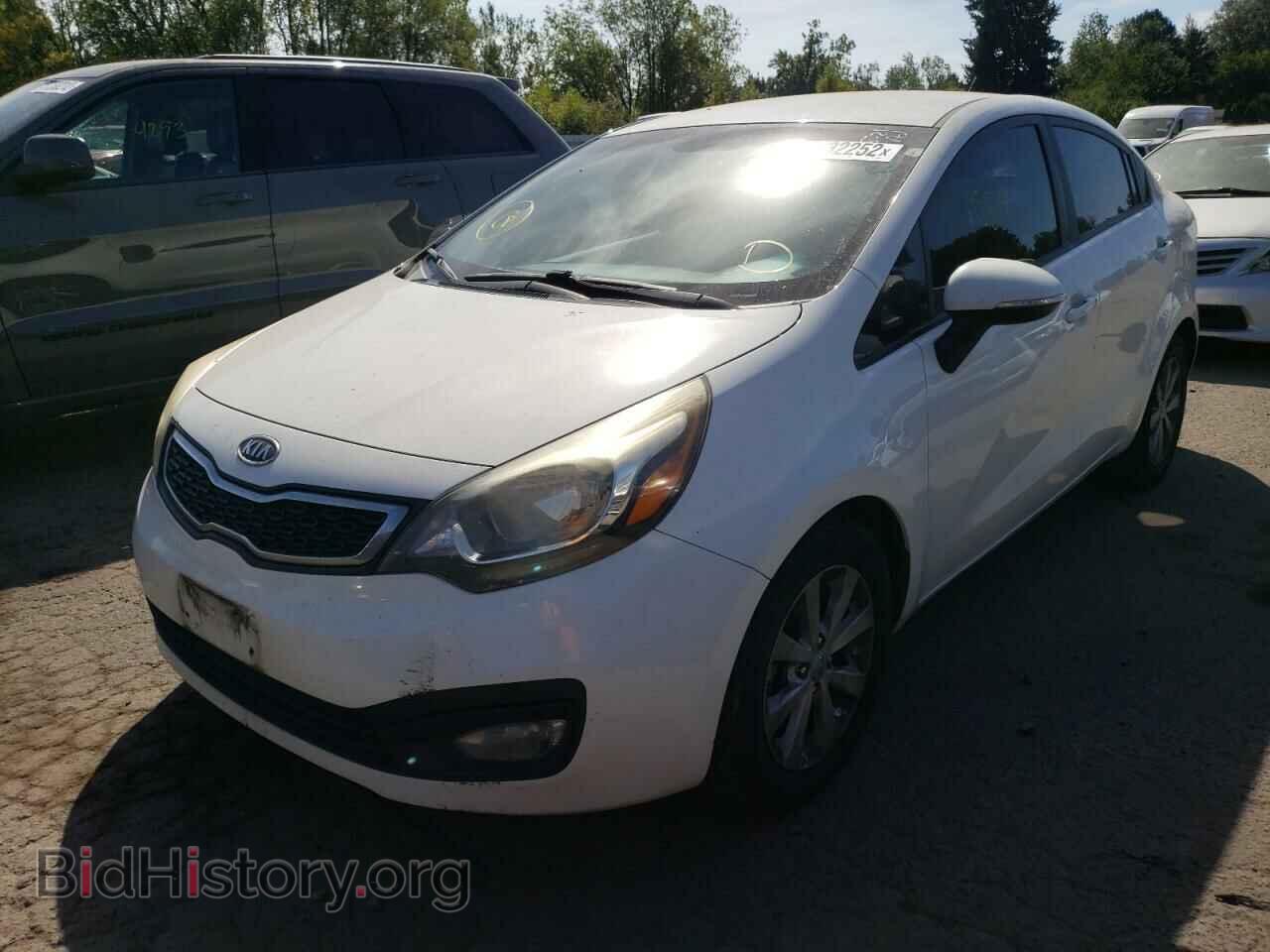 2013 KIA RIO - VIN: KNADN4A36D6119657 - Фото 2