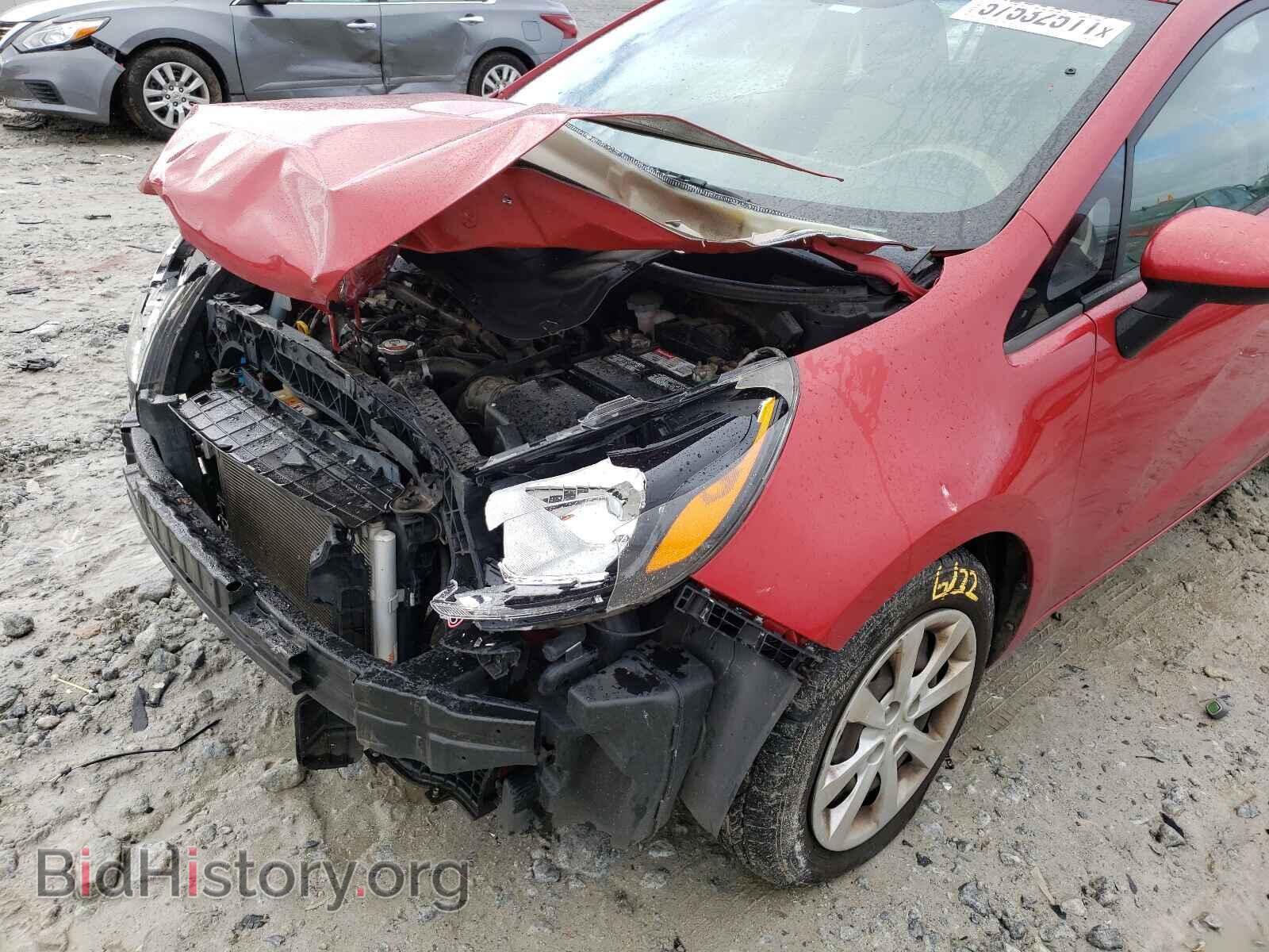 2015 KIA RIO - VIN: KNADM4A34F6455636 - Фото 9