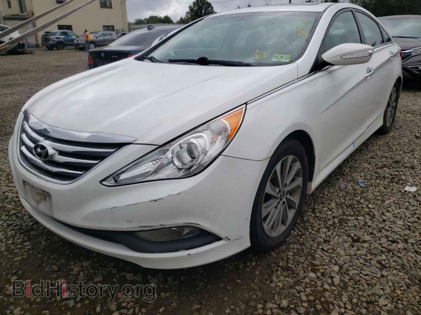 2014 HYUNDAI SONATA - VIN: 5NPEC4AC3EH888184 - Фото 2