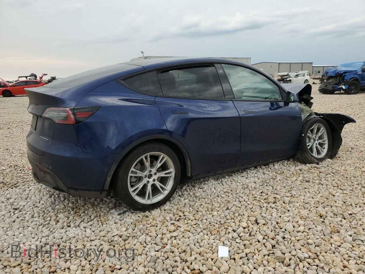 2022 TESLA MODEL Y - VIN: 7SAYGAEE3NF520150 - Фото 3