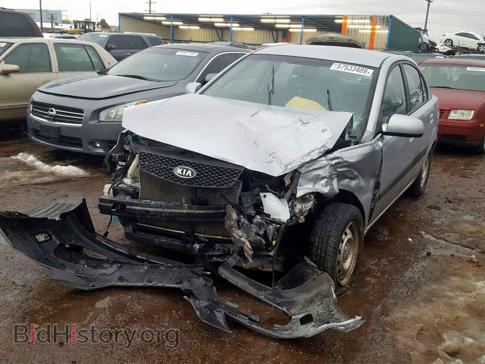 2008 KIA RIO BASE - VIN: KNADE123686415247 - Фото 2