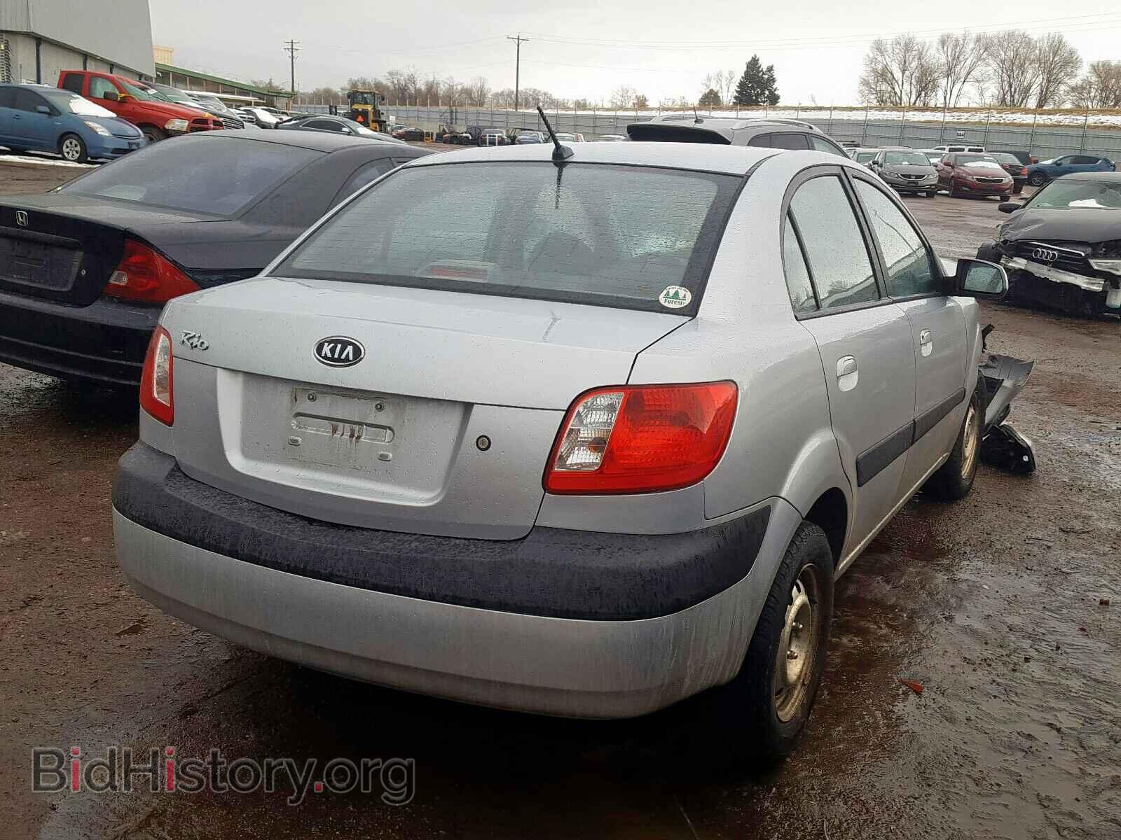 2008 KIA RIO BASE - VIN: KNADE123686415247 - Фото 4