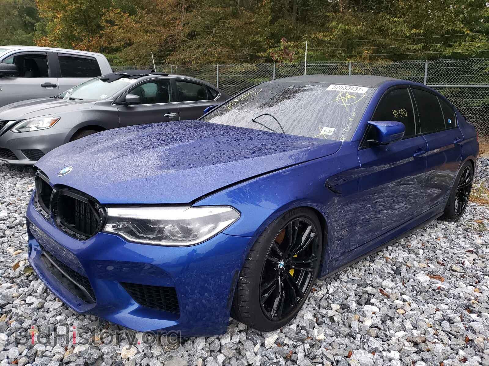 2019 BMW M5 - VIN: WBSJF0C54KB448493 - Фото 2