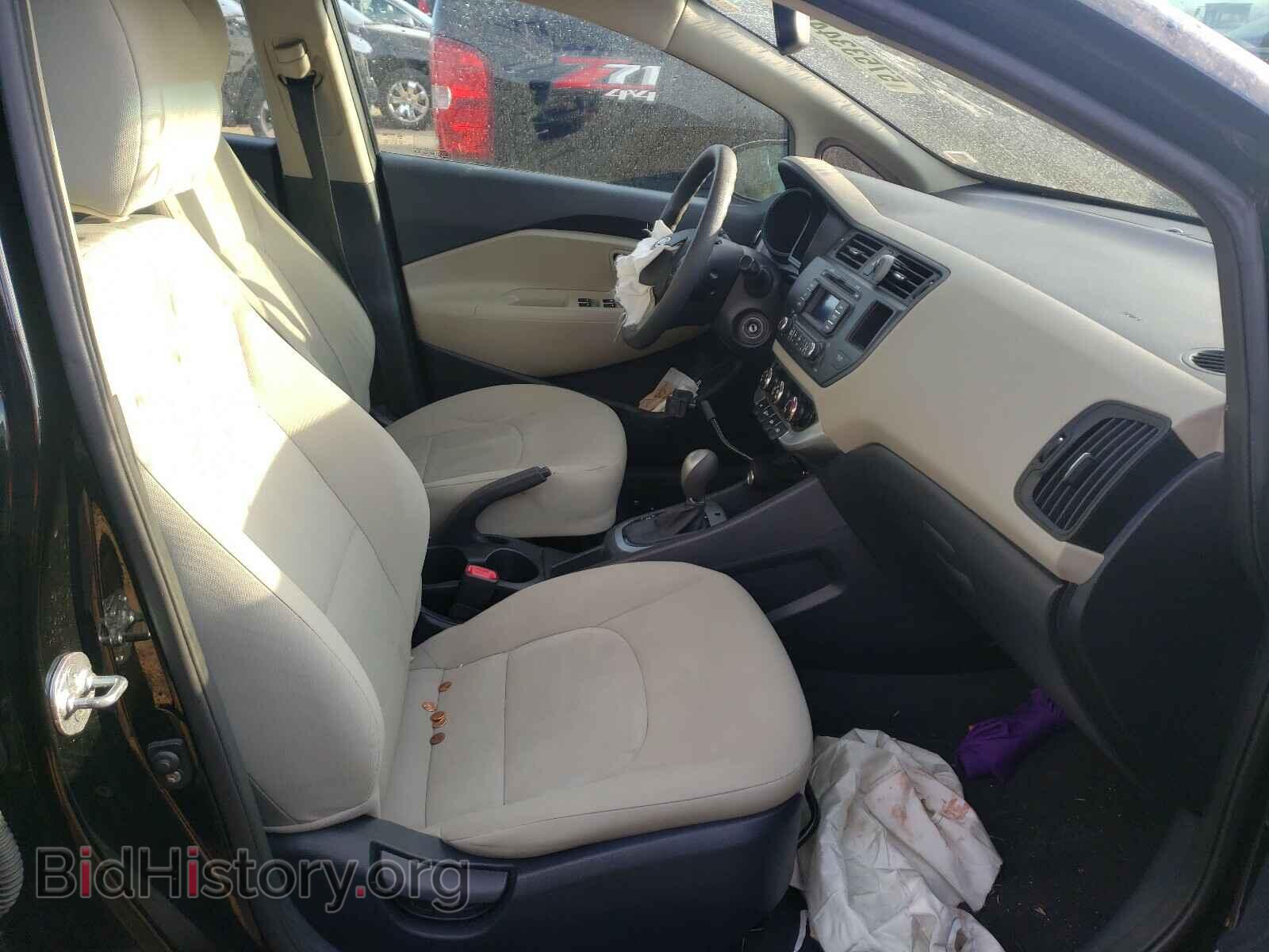 2013 KIA RIO - VIN: KNADM4A34D6128182 - Фото 5