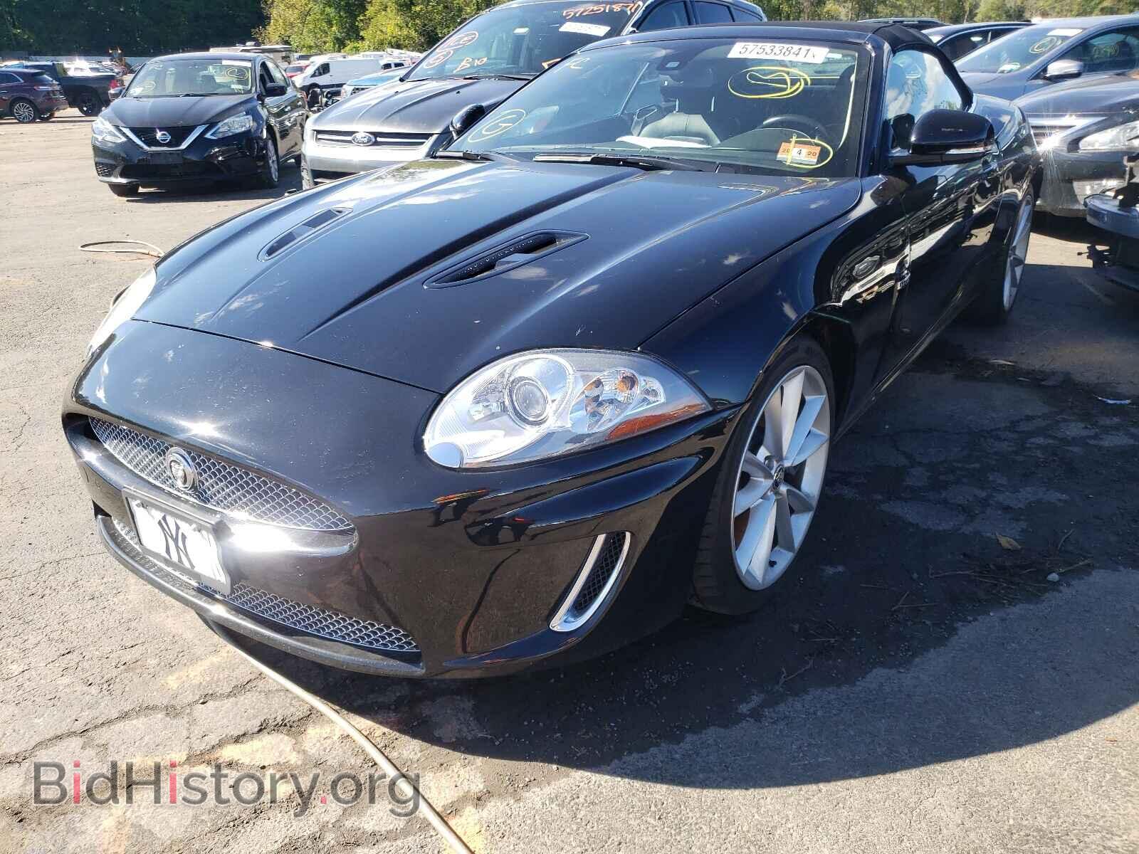 2011 JAGUAR XKR - VIN: SAJWA4EC3BMB41355 - Фото 2