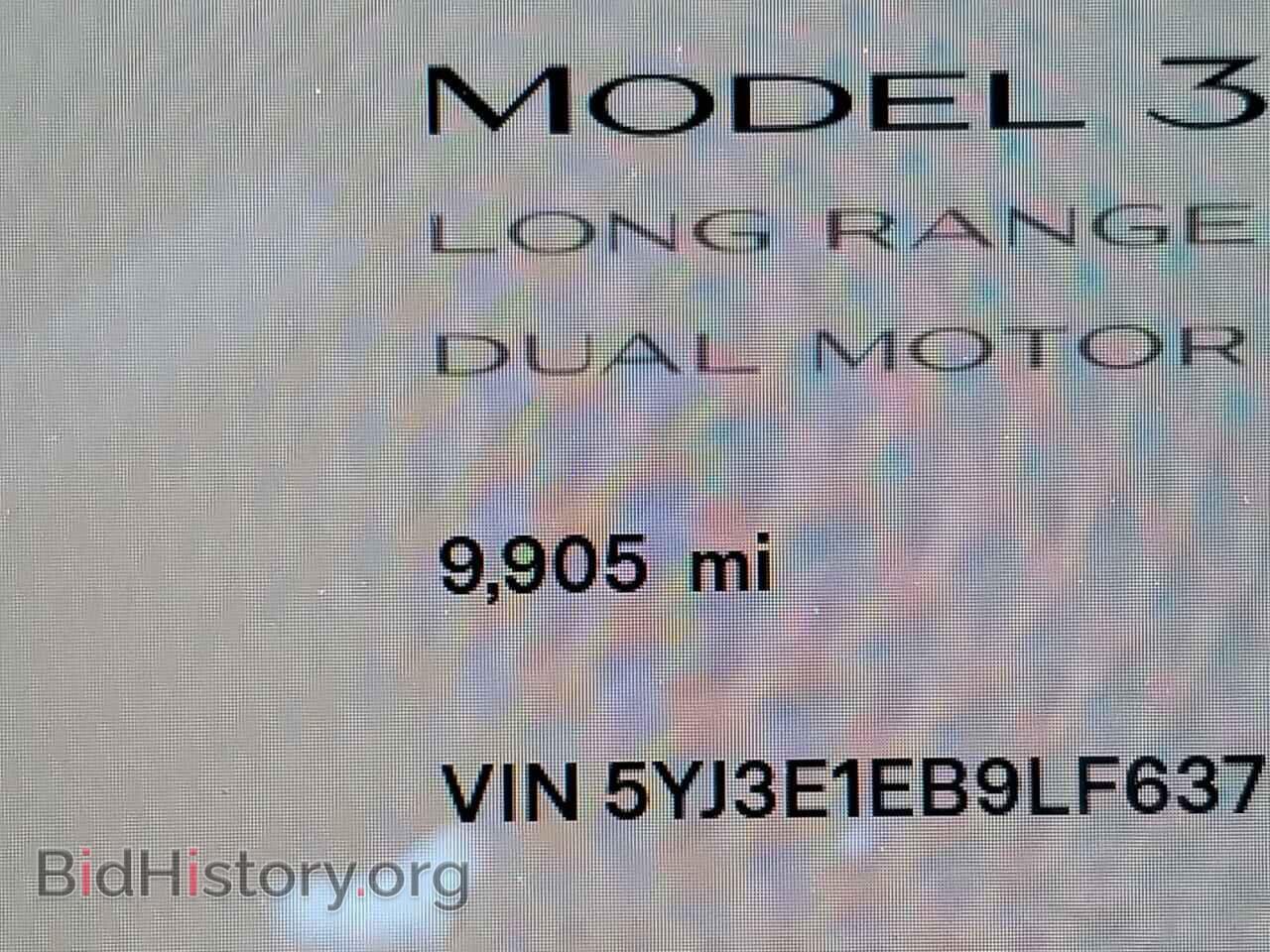 2020 TESLA MODEL 3 - VIN: 5YJ3E1EB9LF637005 - Фото 8