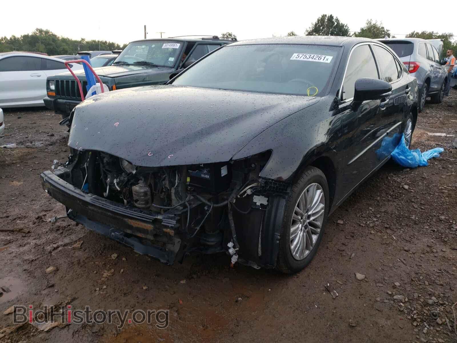 2013 LEXUS ES350 - VIN: JTHBK1GG2D2007505 - Фото 2