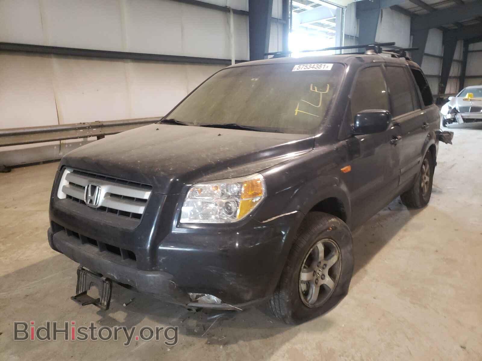 2006 HONDA PILOT - VIN: 2HKYF18516H526088 - Фото 2