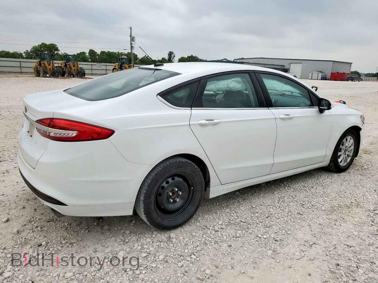 2018 FORD FUSION - VIN: 3FA6P0G70JR129095 - Фото 3