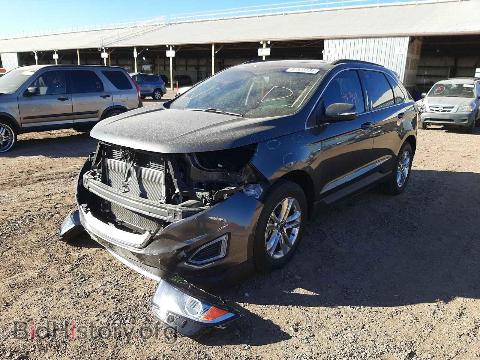 2015 FORD EDGE - VIN: 2FMTK3J81FBB39067 - Photo 2