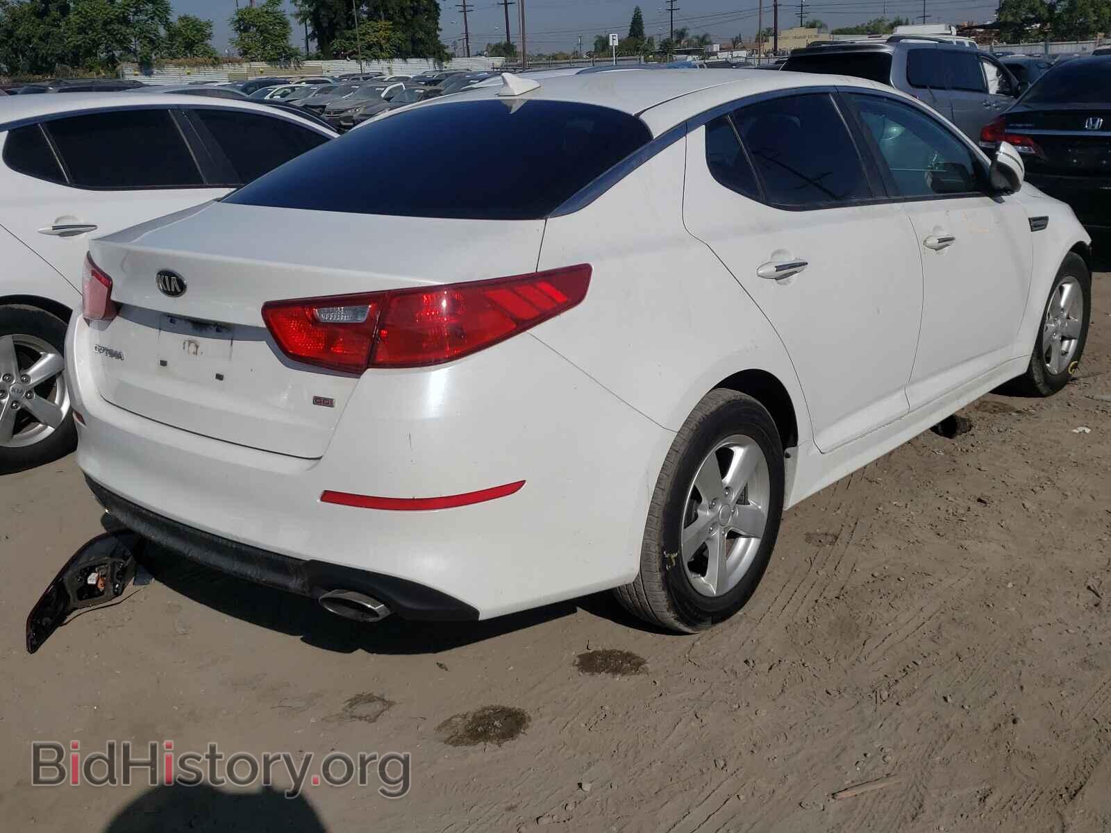 2015 KIA OPTIMA - VIN: KNAGM4A74F5657995 - Photo 4