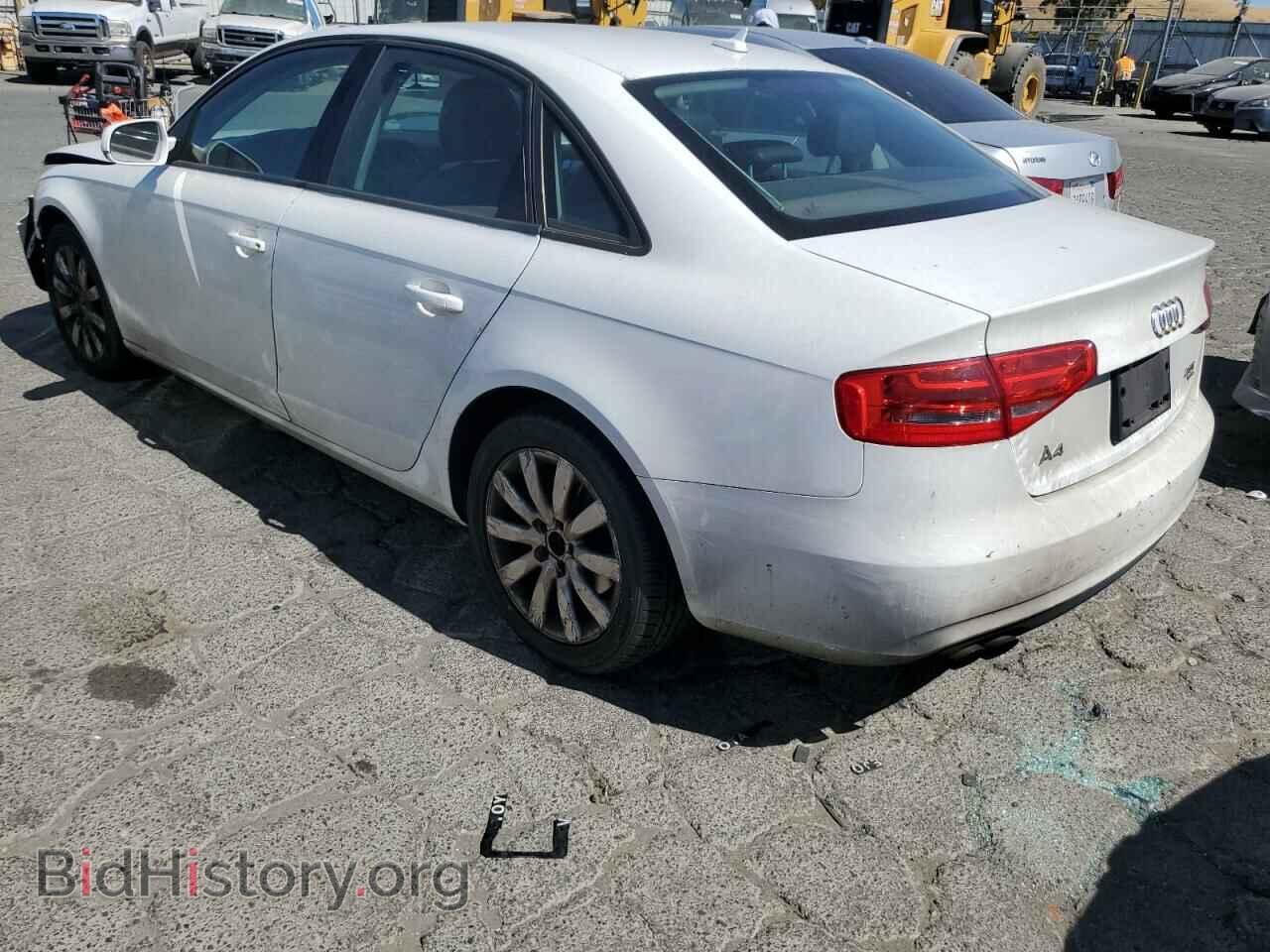 2013 AUDI A4 - VIN: WAUBFAFL6DN044248 - Фото 2