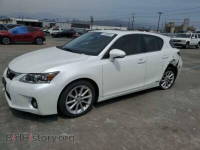 2013 Lexus CT 200 200, white — VIN JTHKD5BH8D2166286, Copart