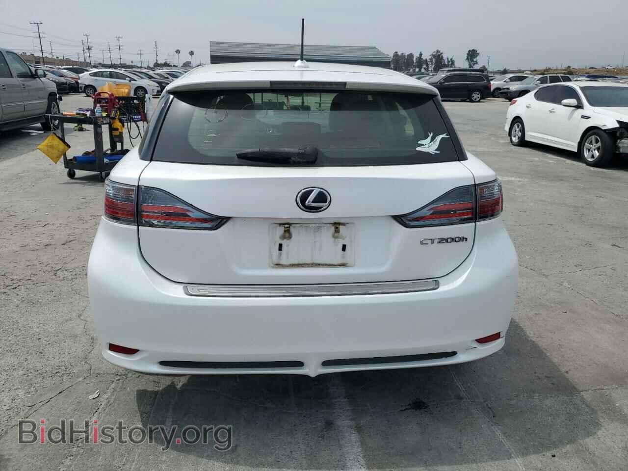 2013 LEXUS CT 200 - VIN: JTHKD5BH8D2166286 - Фото 6