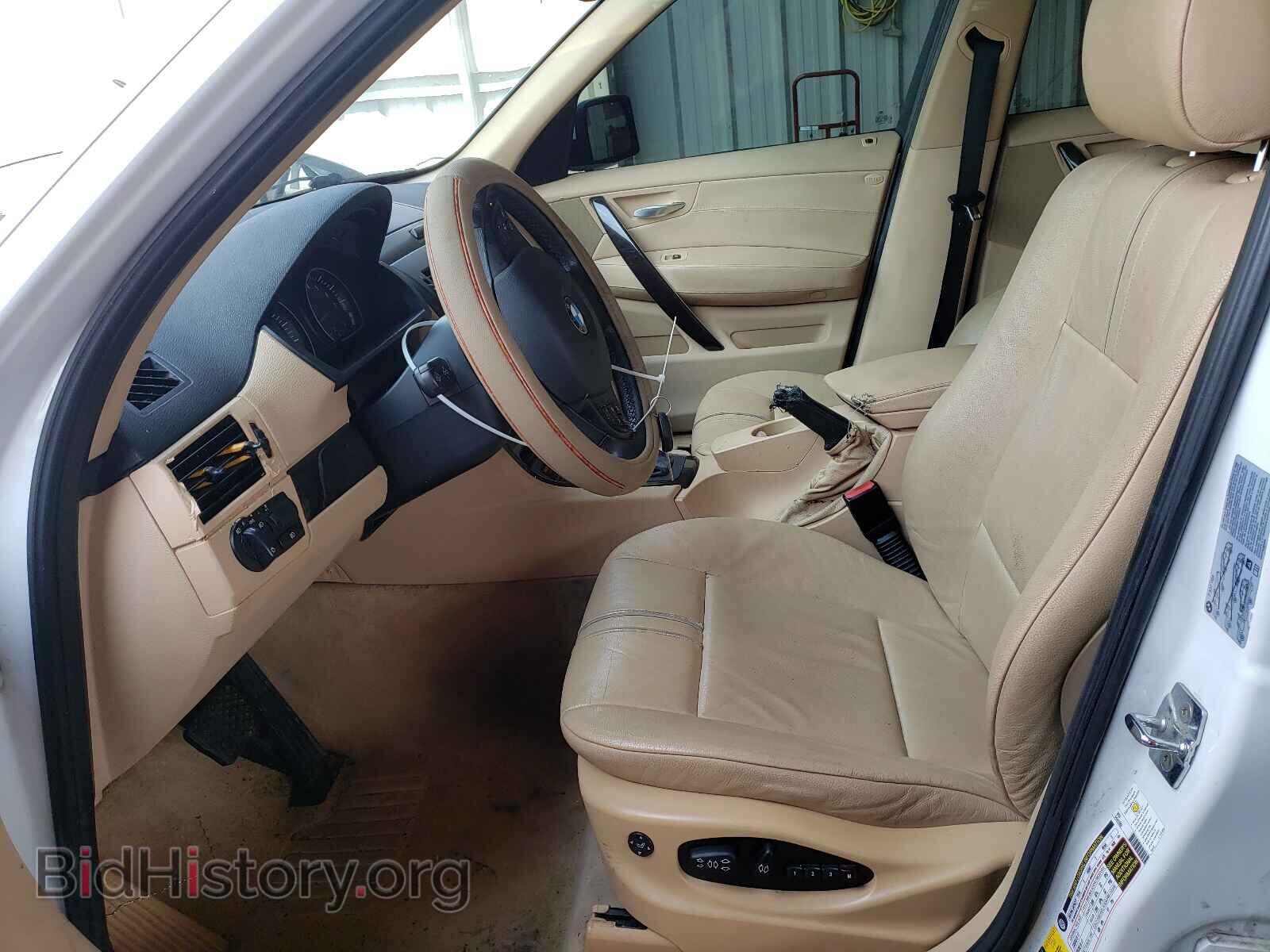2007 BMW X3 - VIN: WBXPC93447WF18716 - Фото 5