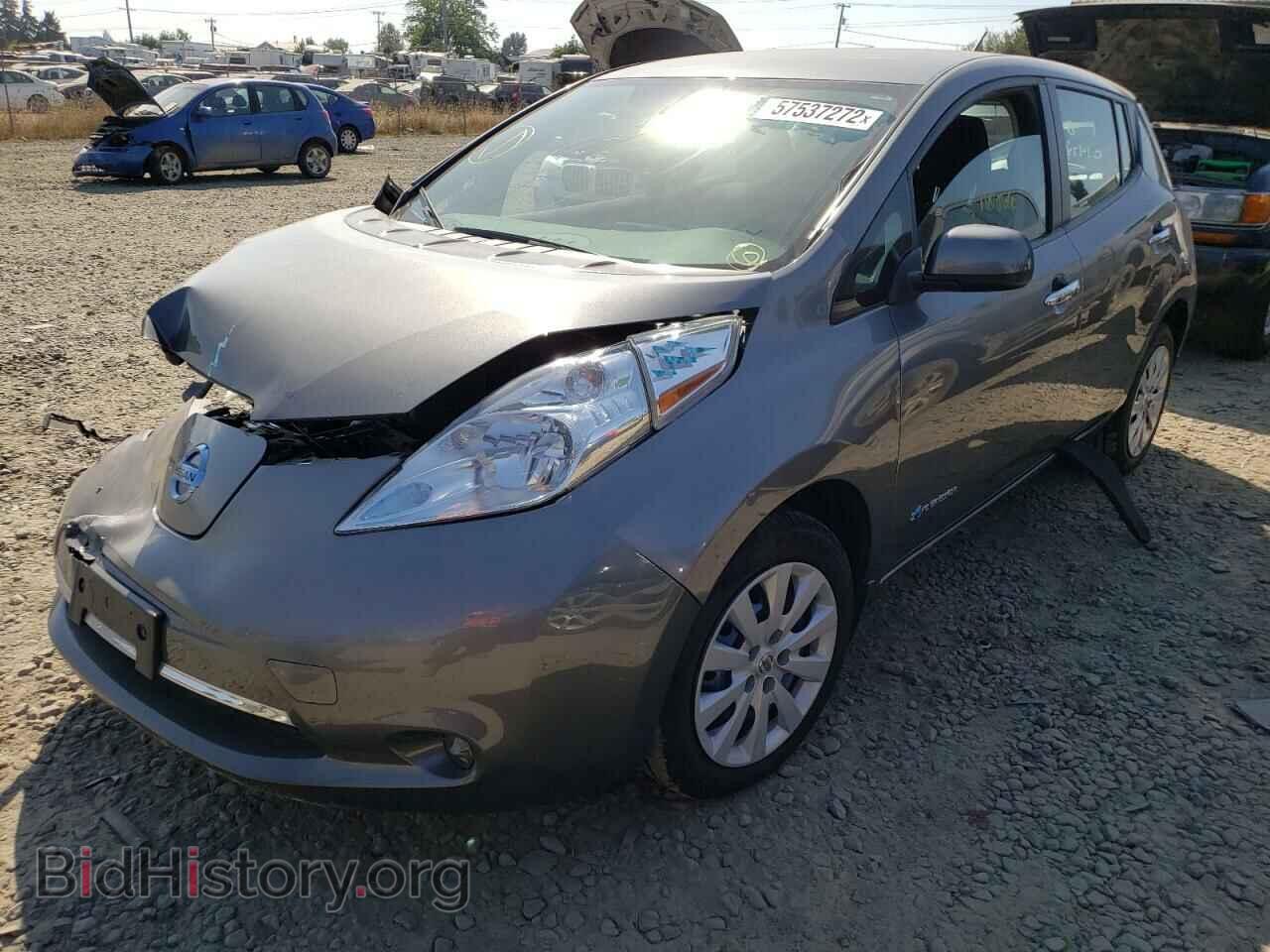 2017 NISSAN LEAF - VIN: 1N4BZ0CP9HC304581 - Фото 2