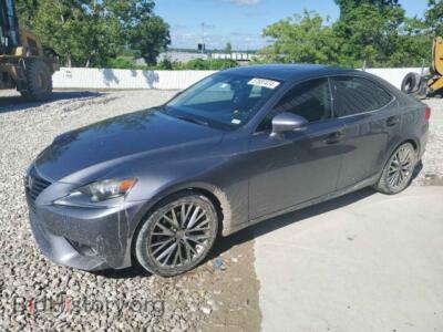 2014 Lexus IS 250, серый — VIN JTHCF1D24E5008186, Copart