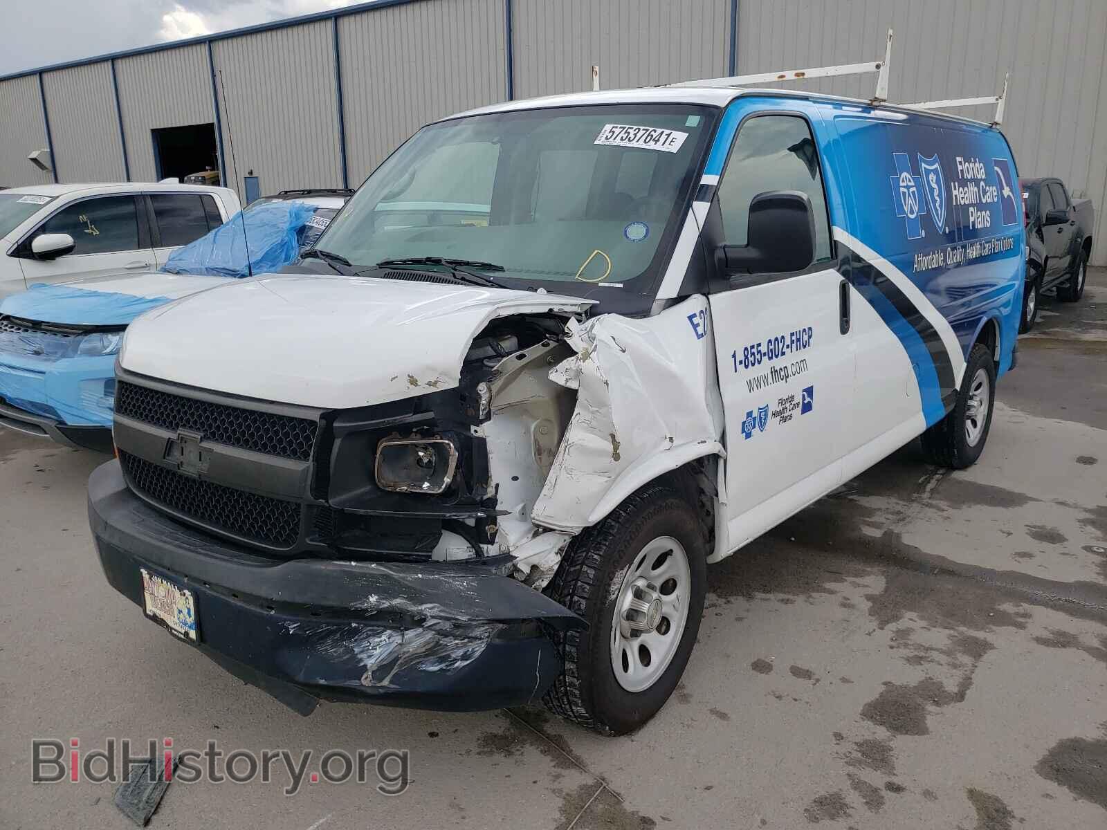 2013 CHEVROLET EXPRESS - VIN: 1GCSGAFX8D1113984 - Фото 2