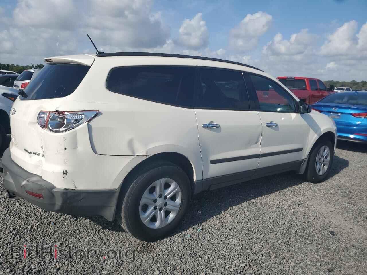 2012 CHEVROLET TRAVERSE - VIN: 1GNKRFED3CJ371219 - Фото 3