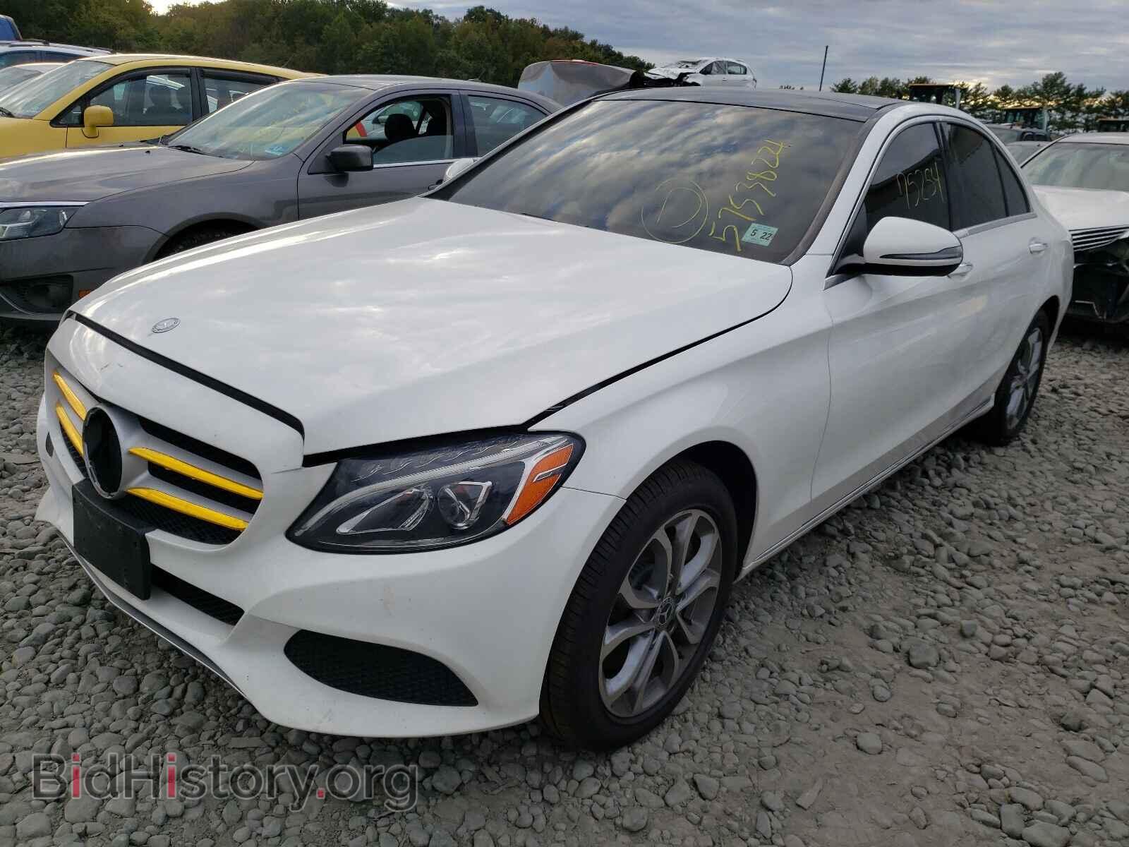 2017 MERCEDES-BENZ C-CLASS - VIN: 55SWF4KB3HU212708 - Фото 2