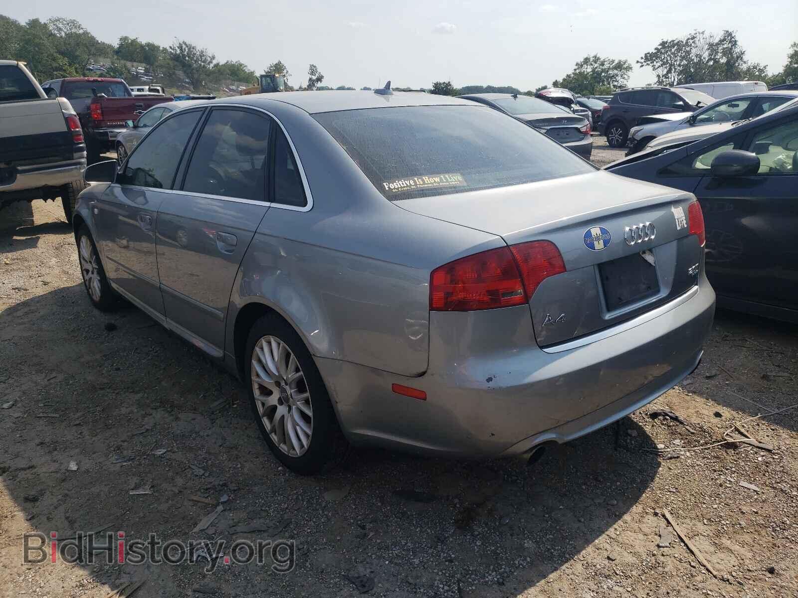 2008 AUDI A4 - VIN: WAUDF78E58A162525 - Фото 3