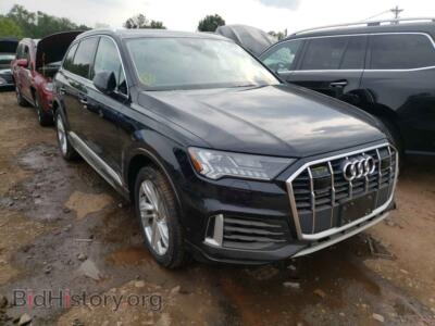 2021 Audi Q7 Q7 Prestig, черный — VIN WA1VXAF78MD024292, Copart