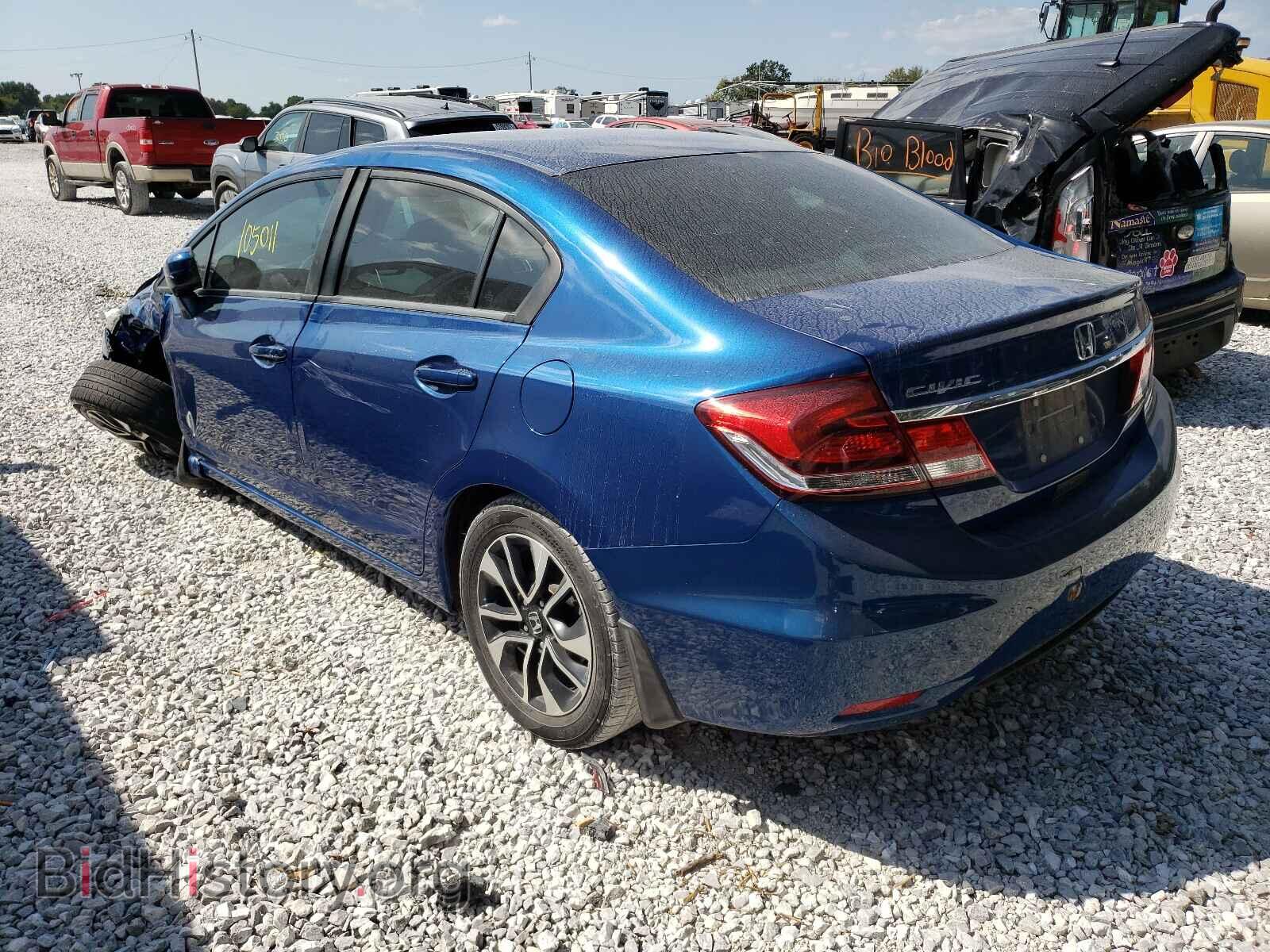 2014 HONDA CIVIC - VIN: 19XFB2F8XEE058497 - Фото 3