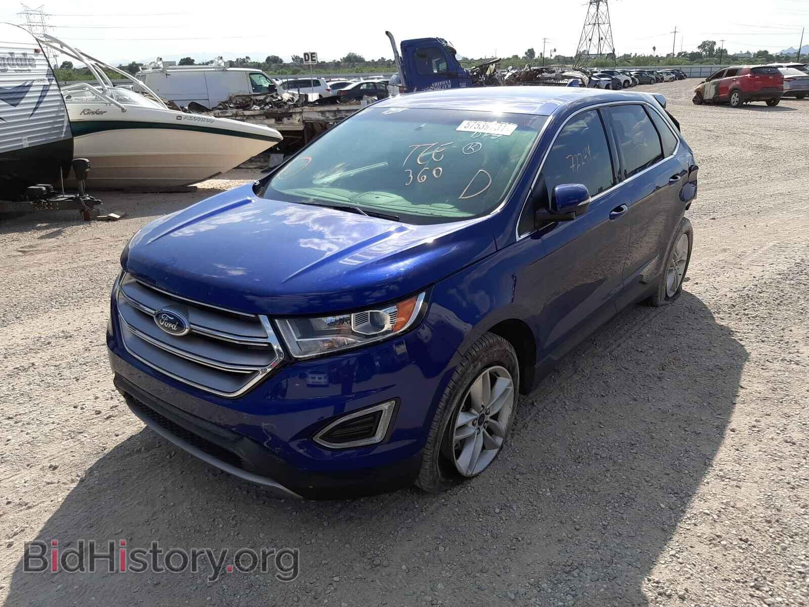 2015 FORD EDGE - VIN: 2FMTK3J87FBB97054 - Photo 2