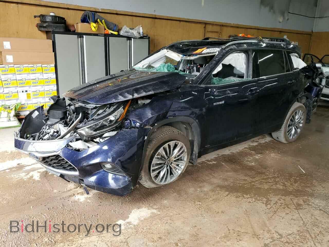 Фотография 5TDEBRCH4MS036038 - TOYOTA HIGHLANDER 2021