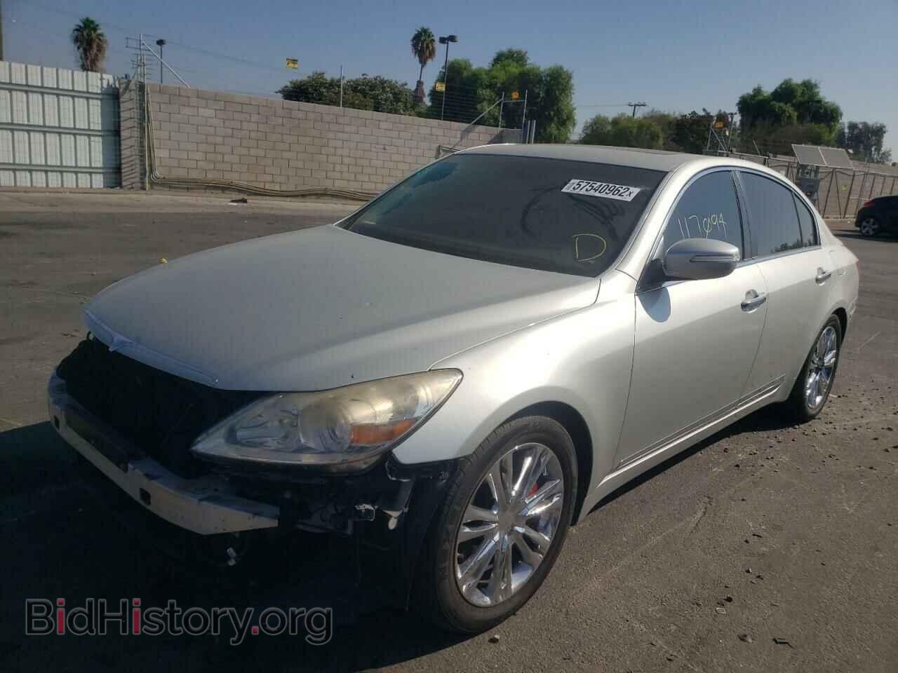 2010 HYUNDAI GENESIS - VIN: KMHGC4DF1AU080507 - Фото 2
