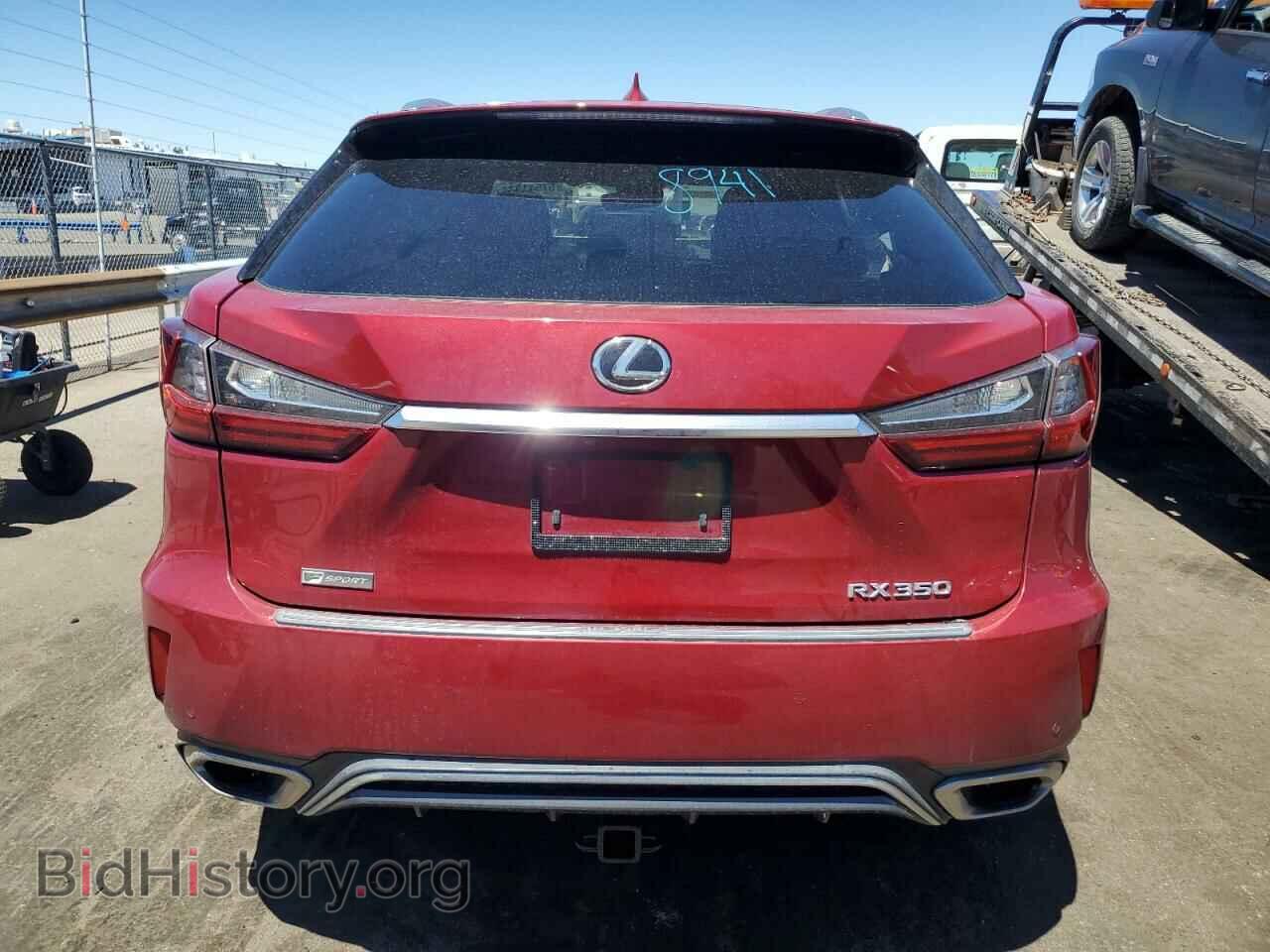 2016 LEXUS RX350 - VIN: 2T2BZMCA6GC019125 - Фото 6
