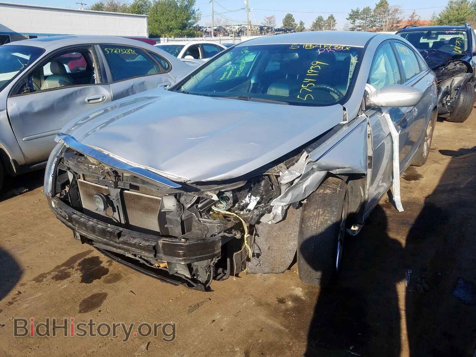 2012 HYUNDAI SONATA - VIN: 5NPEB4AC4CH449754 - Фото 2