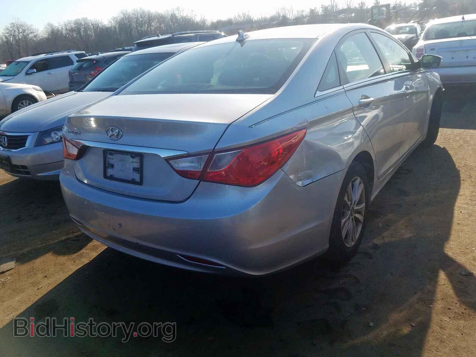 2012 HYUNDAI SONATA - VIN: 5NPEB4AC4CH449754 - Фото 4
