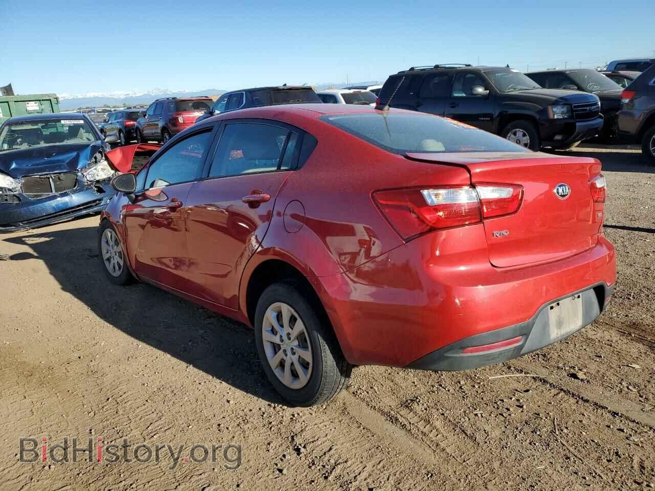 2014 KIA RIO - VIN: KNADM4A33E6390244 - Фото 2