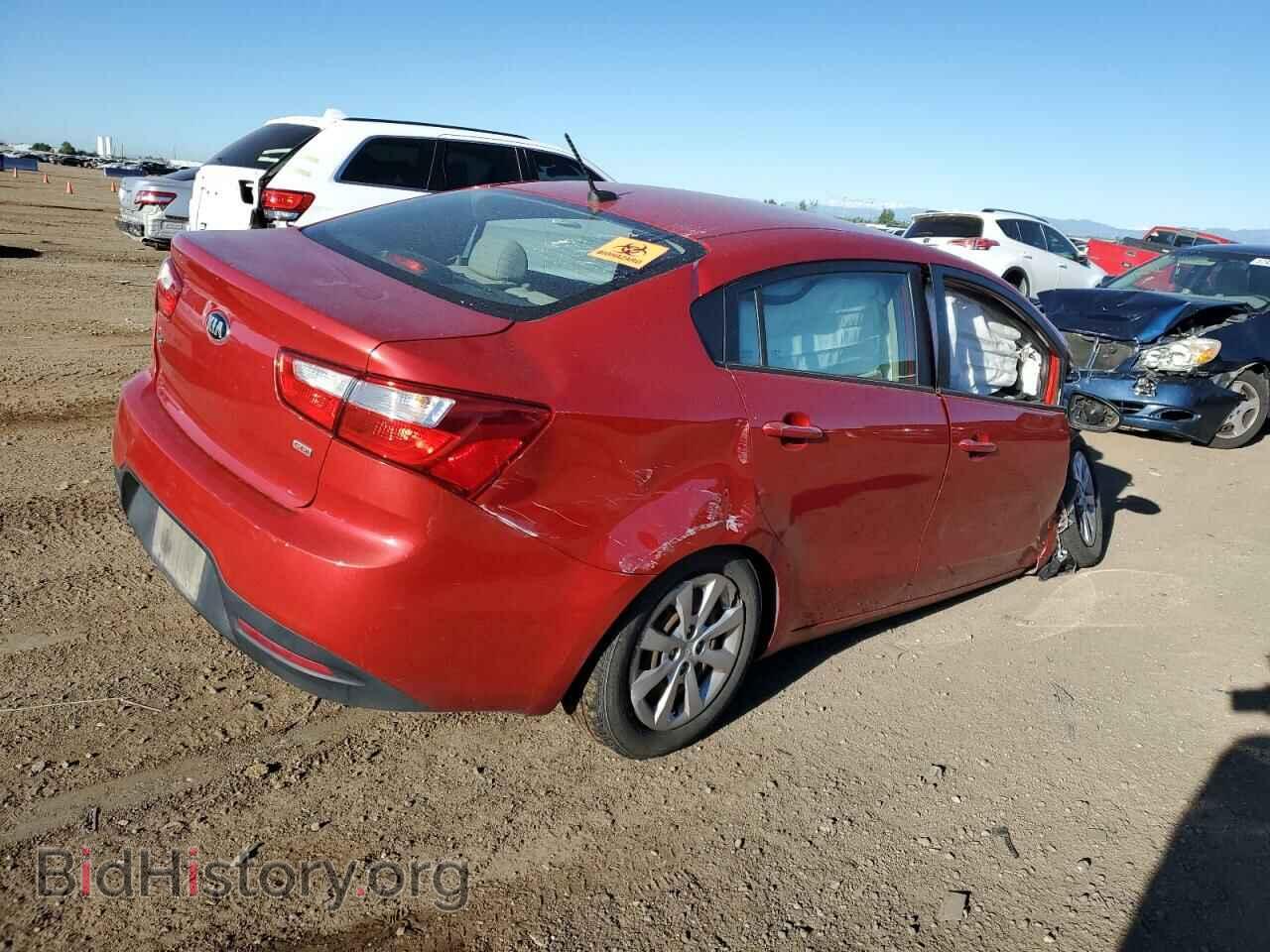 2014 KIA RIO - VIN: KNADM4A33E6390244 - Фото 3