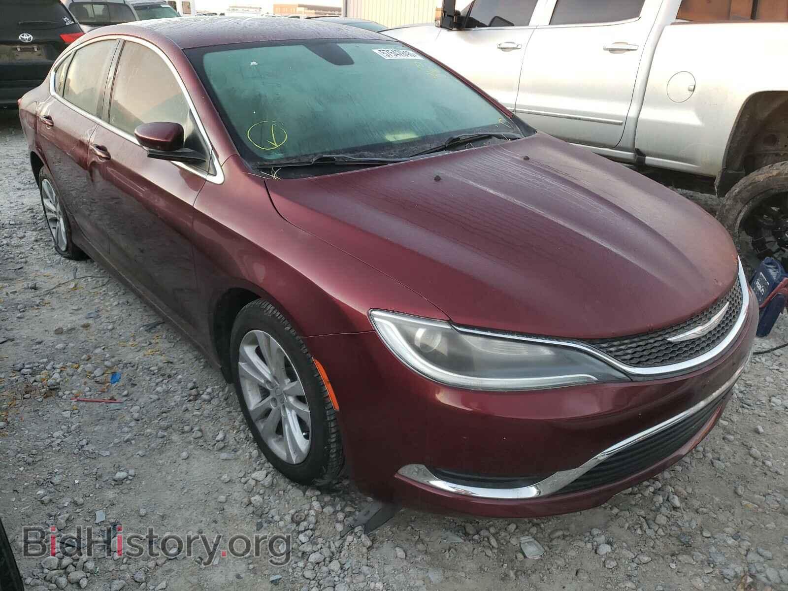 Фотография 1C3CCCAB5GN192166 - CHRYSLER 200 2016