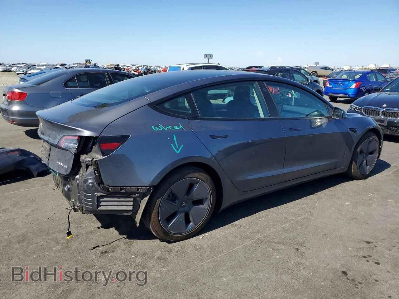 2022 TESLA MODEL 3 - VIN: 5YJ3E1EB9NF208109 - Photo 3