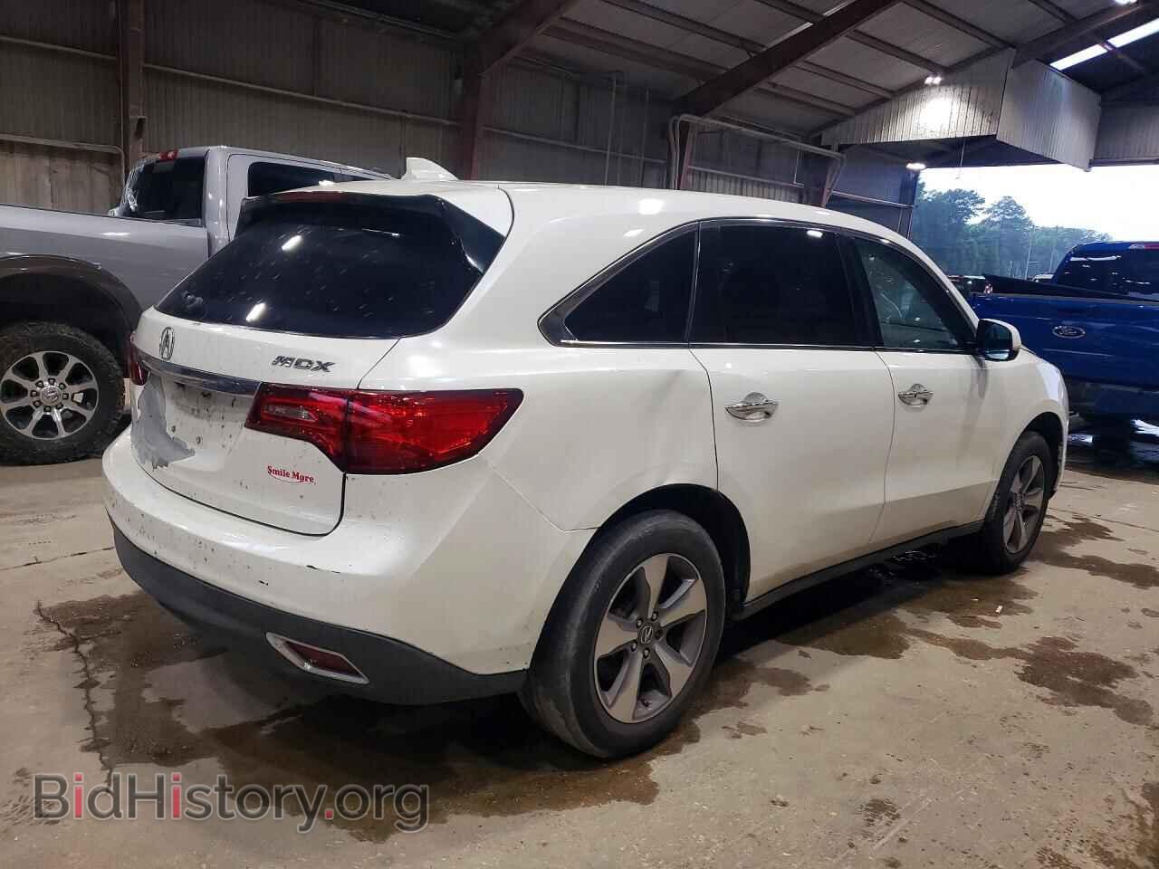 2016 ACURA MDX - VIN: 5FRYD3H20GB003036 - Фото 3