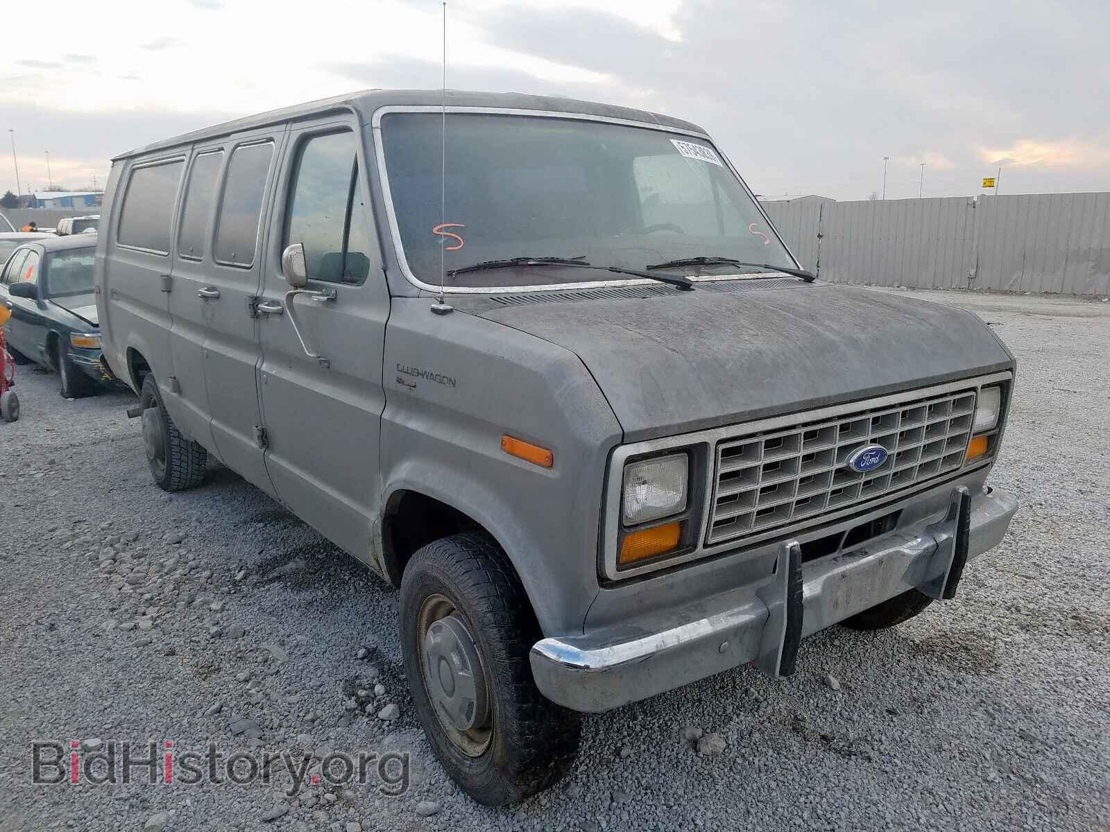 Photo 1FBJS31H7HHB13806 - FORD ECONOLINE 1987
