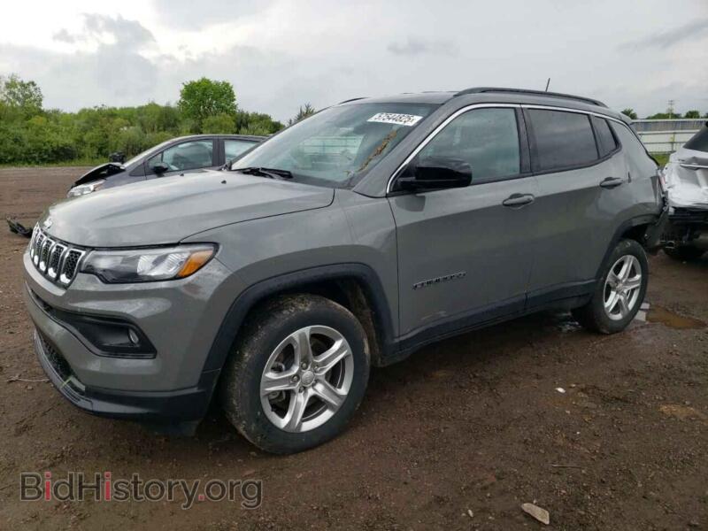 2023 Jeep COMPASS Latitude (VIN 3C4NJDBN2PT550624) — фото 1 из 14, Copart, повреждение: задняя часть