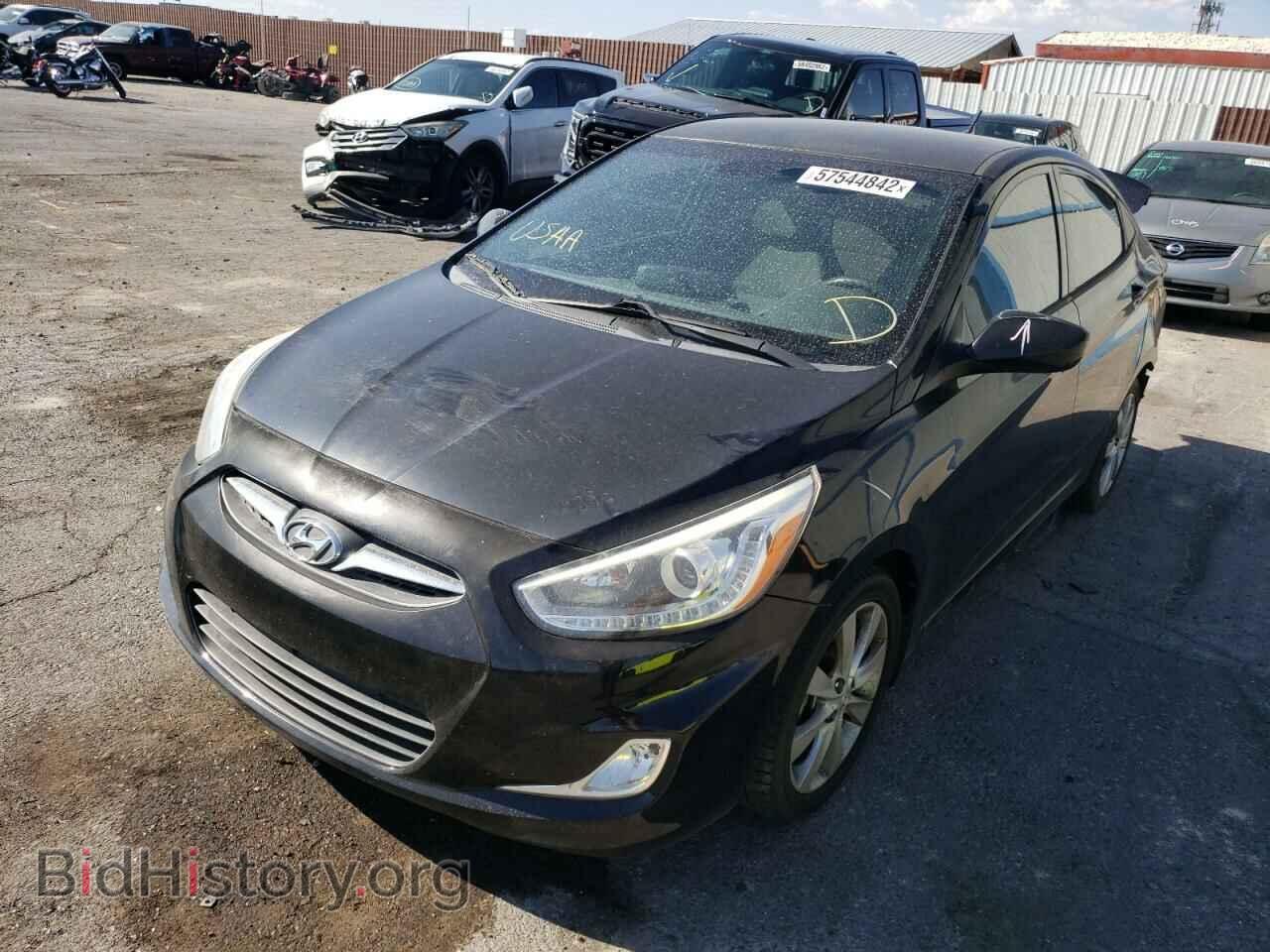 2014 HYUNDAI ACCENT - VIN: KMHCU4AE3EU767310 - Photo 2