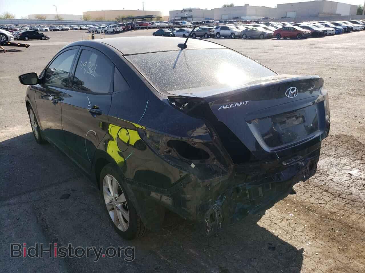 2014 HYUNDAI ACCENT - VIN: KMHCU4AE3EU767310 - Photo 3