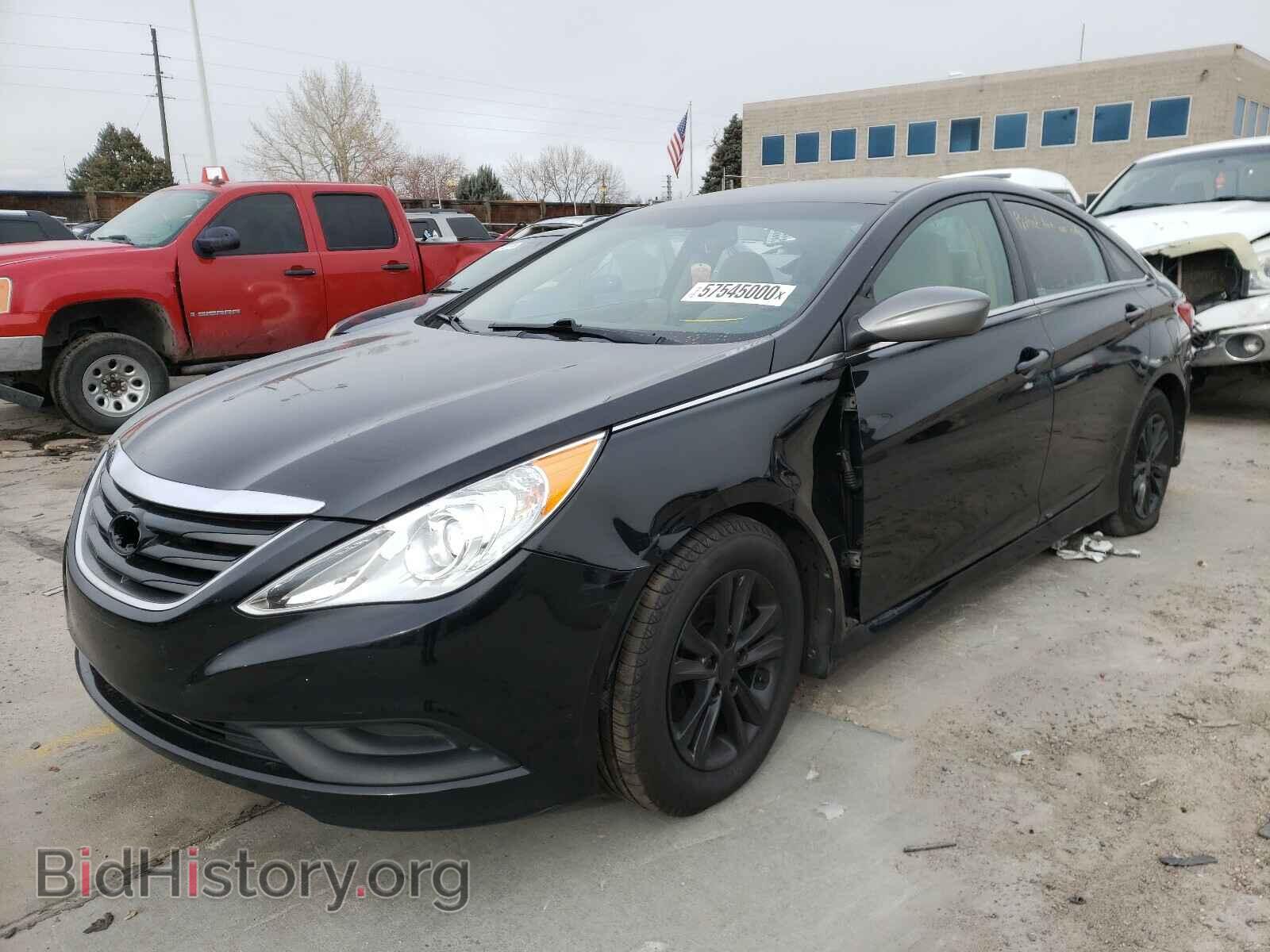 2014 HYUNDAI SONATA - VIN: 5NPEB4AC7EH831778 - Фото 2