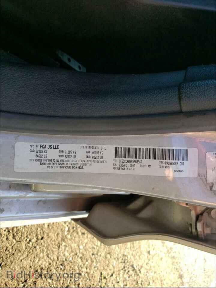 2015 CHRYSLER 200 - VIN: 1C3CCCAB2FN688847 - Фото 10