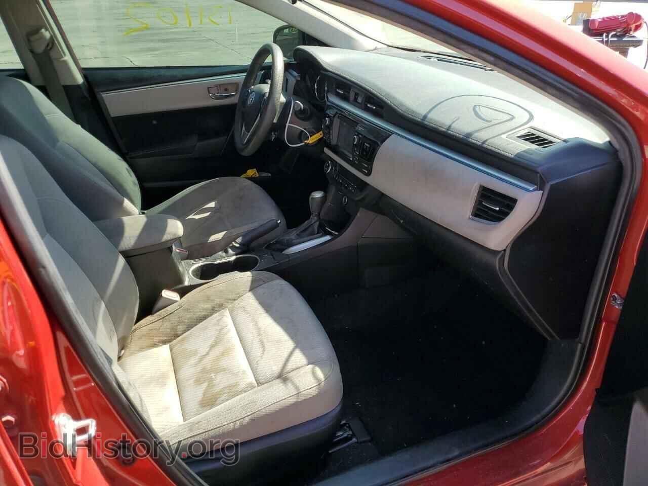 2014 TOYOTA COROLLA - VIN: 5YFBURHEXEP070295 - Фото 5
