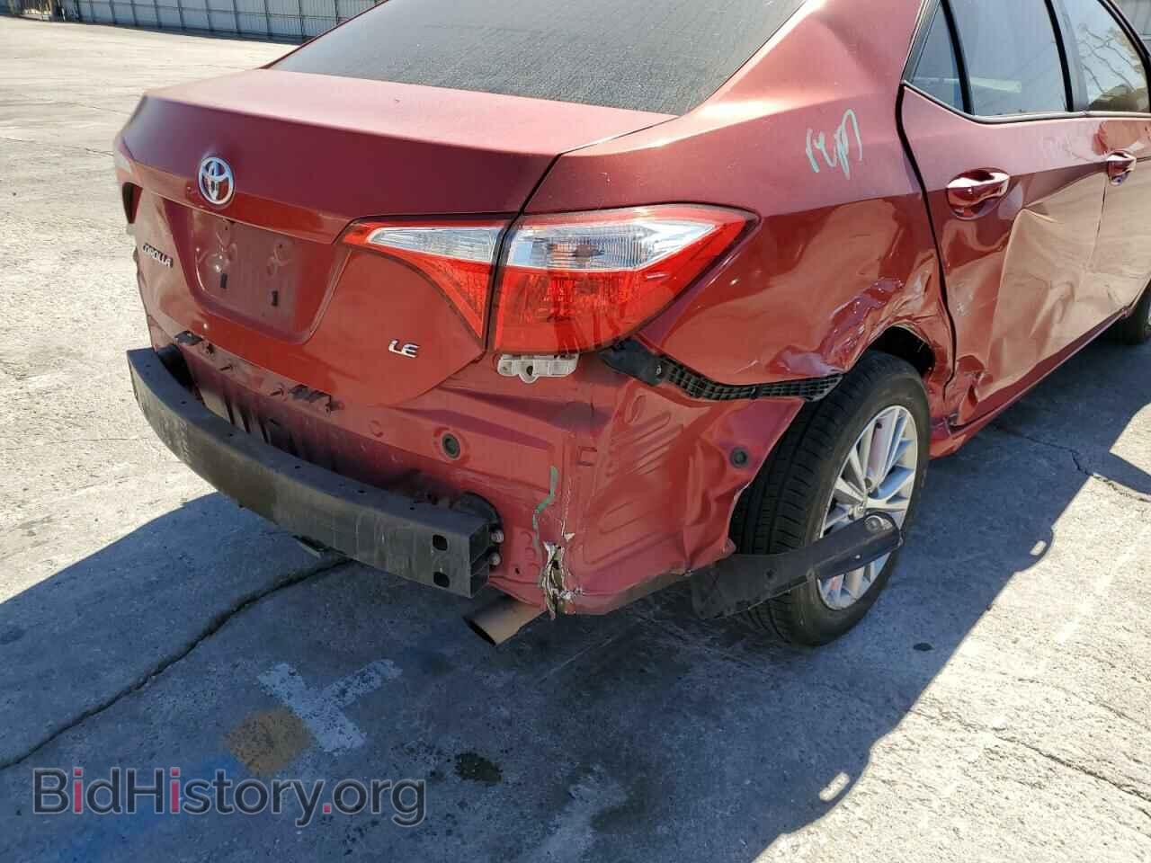 2014 TOYOTA COROLLA - VIN: 5YFBURHEXEP070295 - Фото 9