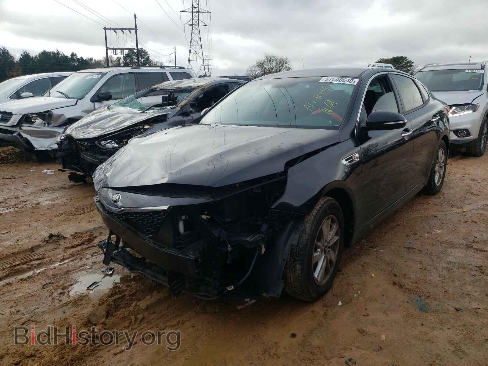 2016 KIA OPTIMA - VIN: 5XXGT4L37GG043732 - Фото 2