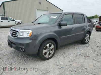 2013 Honda PILOT EXL, серый — VIN 5FNYF4H59DB056616, Copart
