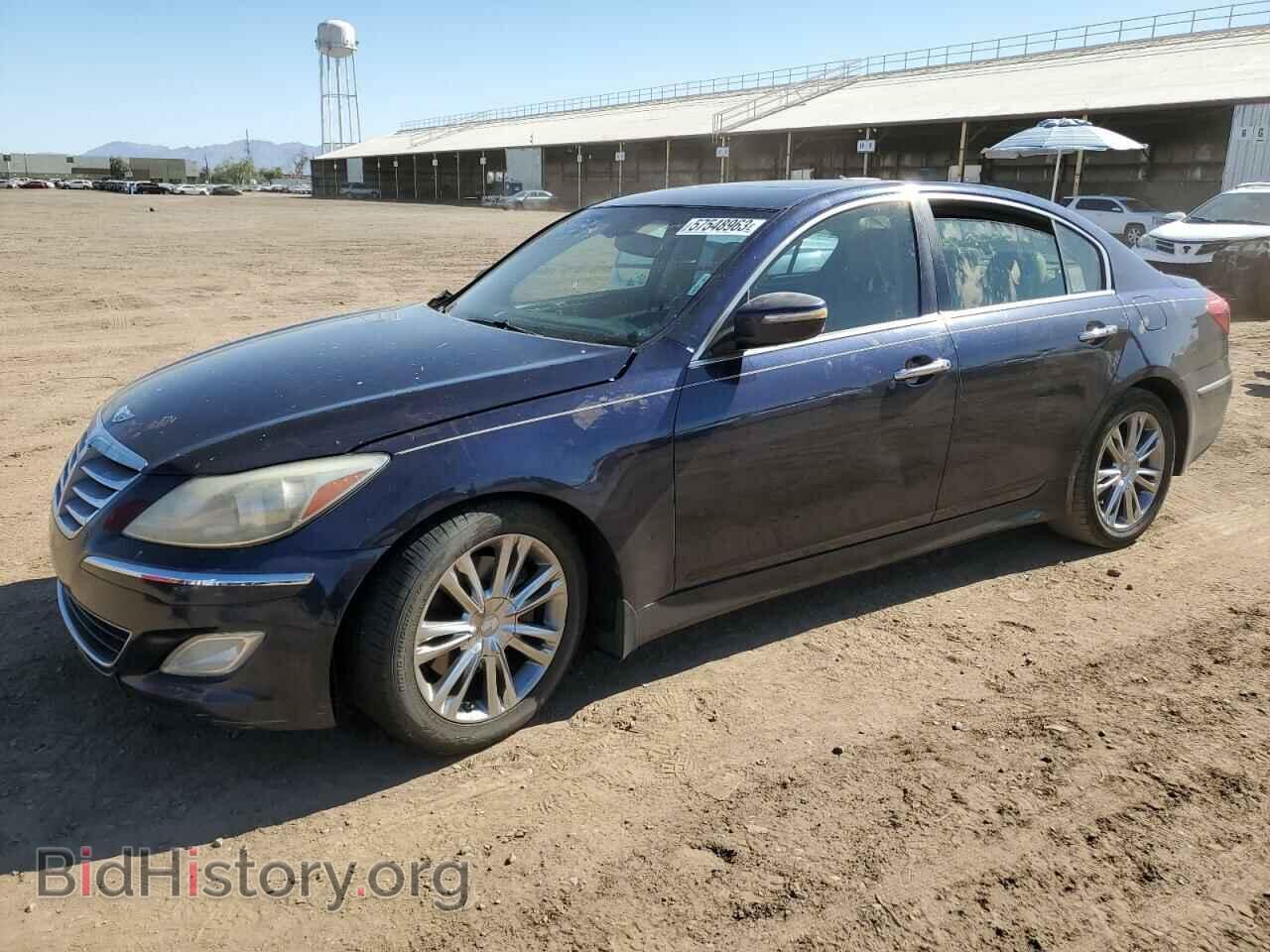Photo KMHGC4DD9CU184681 - HYUNDAI GENESIS 2012